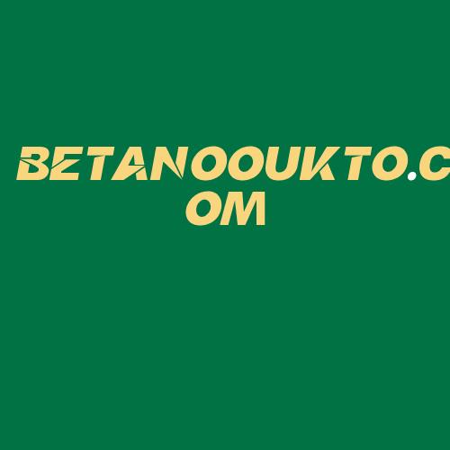 Logo da BETANOOUKTO